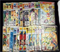 Approx 32 Vintage Marvel Spider- Man Comic Books