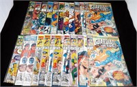 Approx 22 Vintage Marvel Guardians Comic Books