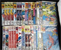 Approx 34 Vintage Marvel Spider- Man Comic Books