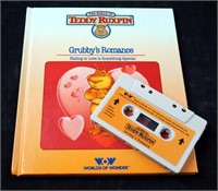 Vintage Teddy Ruxpin Grubby's Romance Book & Tape