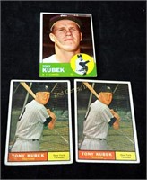 1960's Tony Kubek # 20 & 265 Baseball Cards