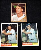 1960's Bobby Richardson Baseball Cards # 180 & 65