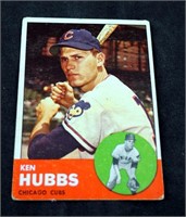 1963 Ken Hubbs # 15 Topps Baseball Card