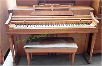 Wurlitzer Piano w/ Piano Bench