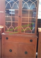 Small Vintage China Cabinet
