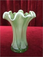 Fenton Opalescent Glass Vase