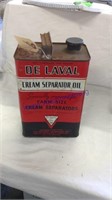 DeLaval cream separator oil can