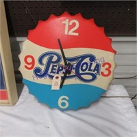 Pepsi- Cola Clock