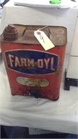 Farm-Oyl can