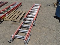 (1) 8' & (1) 24" Fiberglass Ladders