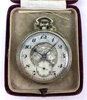 C.1910 Hamilton 14k Gold 19 Jewel Pocket Watch