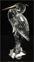 Swarovski Crystal Silver Heron