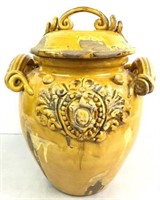 Intrada Italy Majolica Medici Honey Jar