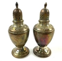 (2) International Sterling Silver S/p Shakers