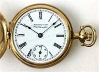 American Waltham 1891 14k Gold Pocket Watch