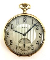 1923 Elgin 14k Gold 17 Jewel Pocket Watch