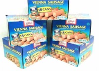 Costco (5) Libby's Vienna Sausage-18Pk Cans