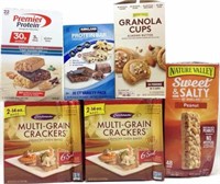 Costco Crackers, Protein Bars, Granola Bars