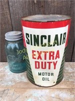Sinclair Heavy Duty 1 gallon Oil Can