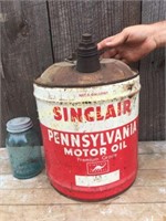 Sinclair pennsylvania Premium Motor Oil 5g Can