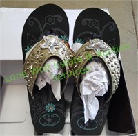P&G Collection Bling Flip Flop