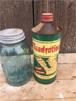 Tandrotine 1qt Cone Top Can paint thinner