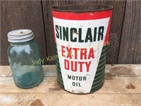 Sinclair Heavy Duty Motor Oil Can
