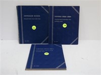 3 PC COLLECTOR COIN BOOKS - JEFFERSON NICKEL BOOK