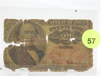 1874 FRACTIONAL 25 CENT NOTE