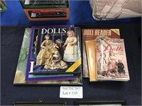 SIX ASSORTED BOOKS ON DOLL COLLECTING
