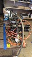 (2) Grease Guns, Extension Cords, Hydraulic Hoses