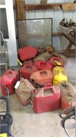 (16) Assorted Gas Cans