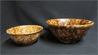 Two Bennington ware bowls