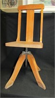 Child's antique adjustable chair