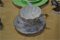 footed cup & saucer
