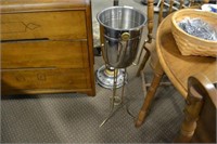 Wine bucket with stand