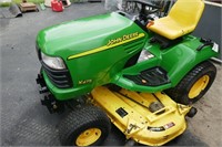 John Deere X475 Garden Tractor, Power Steering