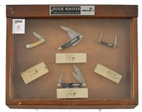 Buck Knives Store Display with Buck Pocket Knives
