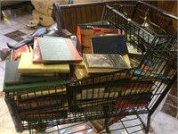CART OF BOOKS--CART NOT INCLUDED