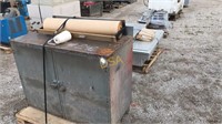Steel Work Bench with Cabinet