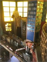 LARGE MODEL OF NEW YORK APPX15' TALL.  INCLUDES
