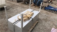 Lot of Diamond Plate Tool Boxes
