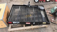 Load and haul hitch insert carrying cart