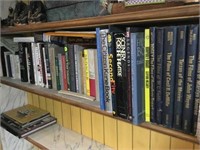 SHELF LOT OF BOOKS