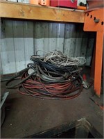 Pile of various cords