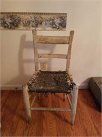 Primitive chair would look good on your porch
