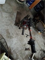 Hand made drill press