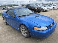 2000 FORD MUSTANG CONVERTIBLE 1FAFP4441YF180582