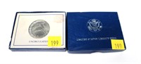 1986 Liberty Commemorative half dollar,
