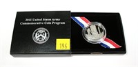 2011-S U.S. Army Commemorative half dollar proof